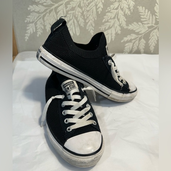 Converse Kids Black Sneakers - Picture 3 of 6